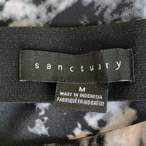 Sanctuary Everyday Midi Skirt Dark Tie Dye Size Medium - Picture 3 of 6